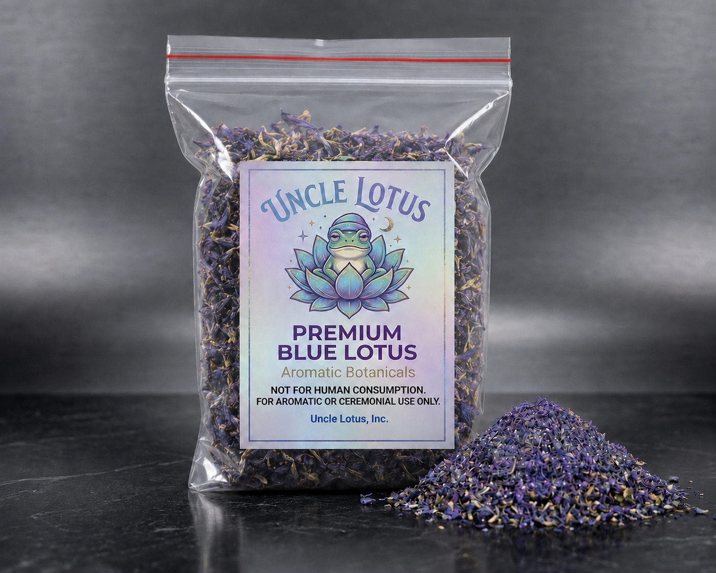 Uncle Lotus Premium Blue Lotus